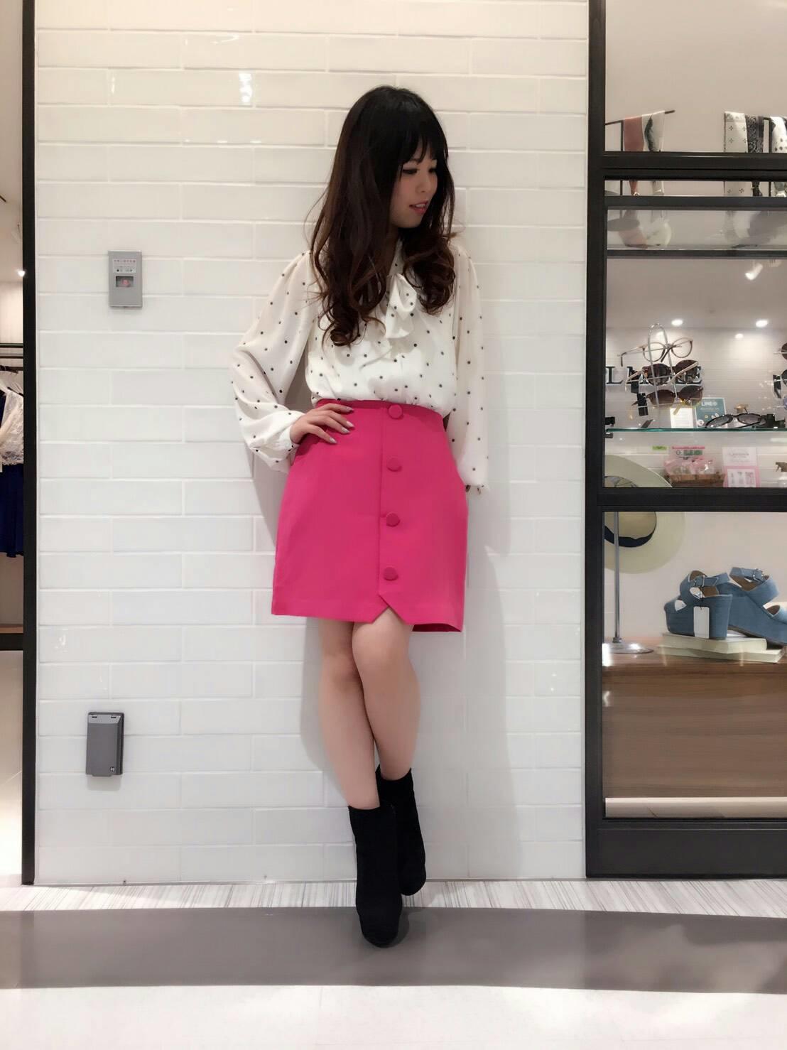 フロントボタンスカート（＾ω＾）