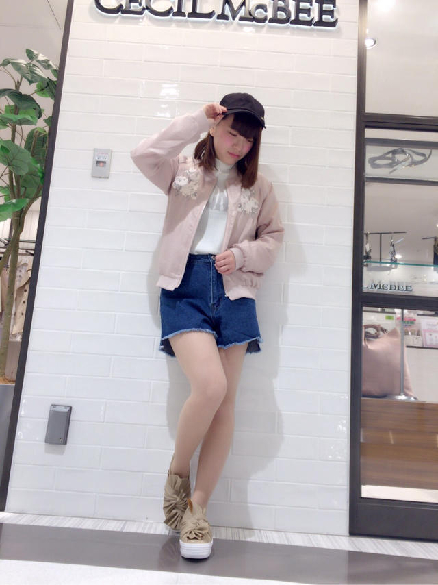 本日入荷♡刺繍ブルゾンコーデ ●●