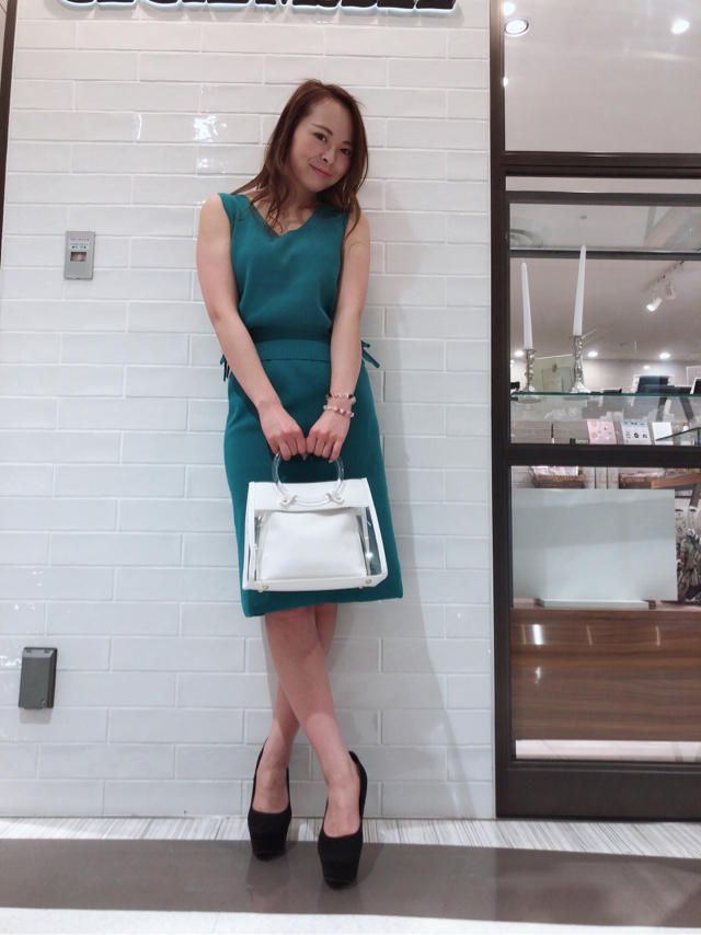 サイドスピンドルニットセットアップ♡