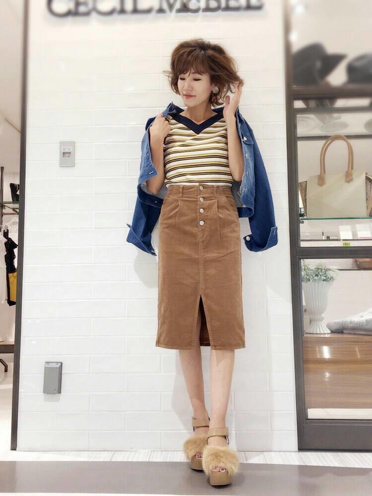 マルチボーダートップス♡