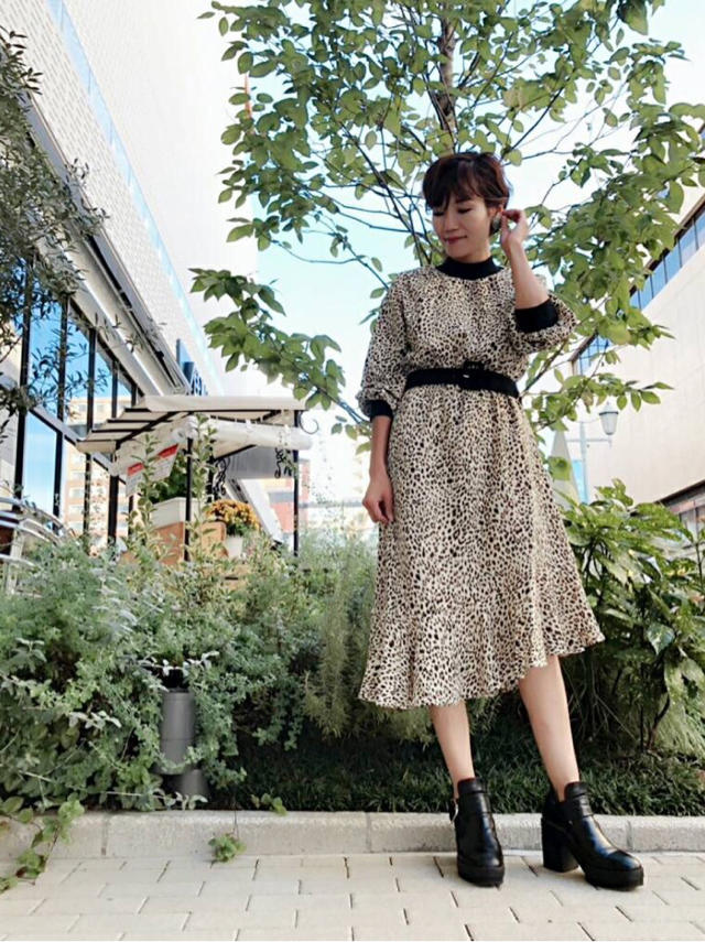 レオパード柄ワンピース♡♡