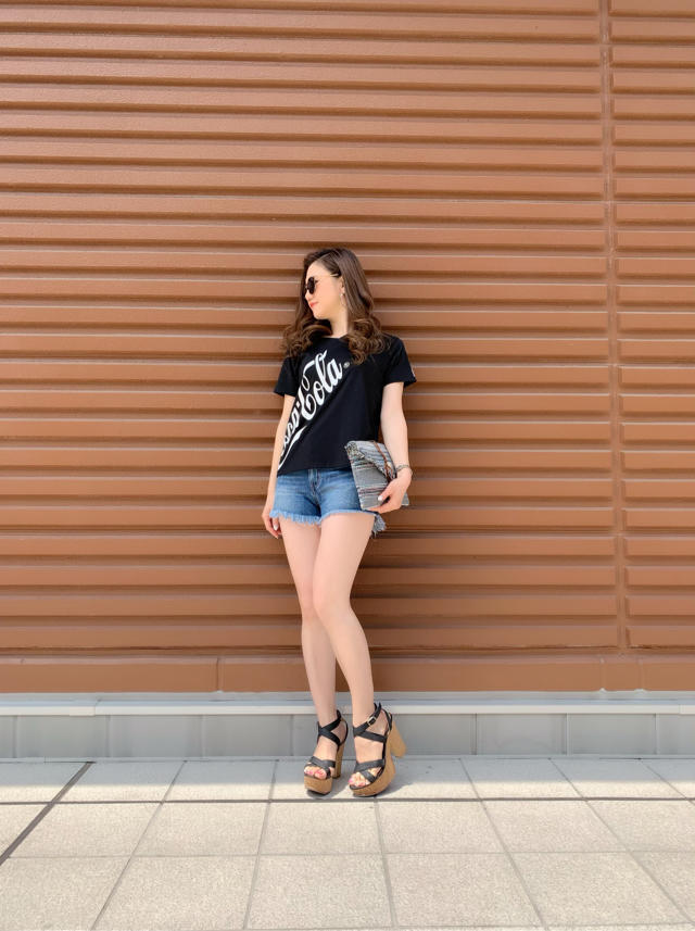 コラボVネックTシャツ(*^◯^*)♡