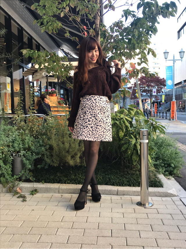 肩開きニット(*^◯^*)♡
