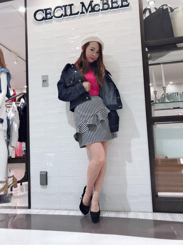 背中スピンドルGジャン(*^◯^*)♡
