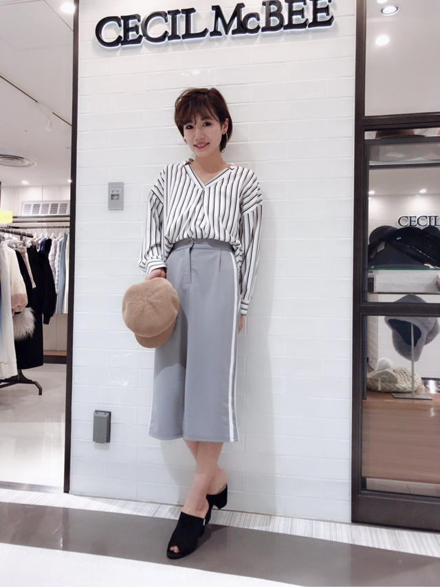ノーカラースキッパーシャツ♡