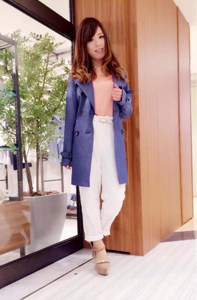 new トレンチコート♡