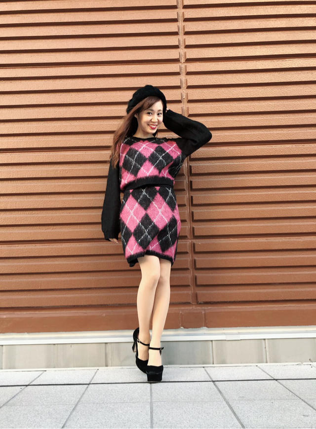 アーガイルセットアップ♡♡