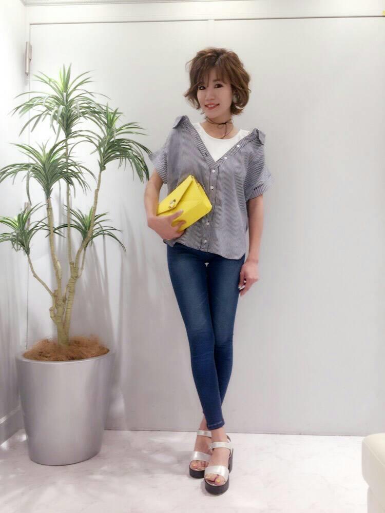 レイヤード風シャツ（＾ω＾）