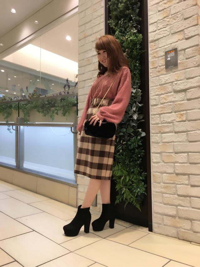 袖シャギーニット（ゝ。∂）