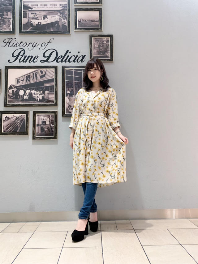 花柄ロングシャツ♡♡