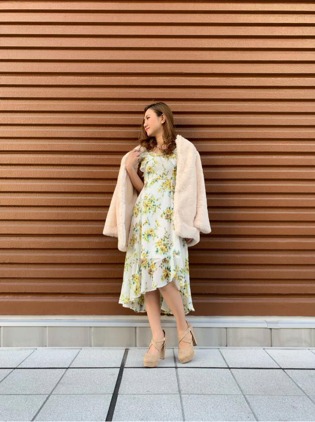 再入荷♡花柄ワンピ（ゝ。∂）