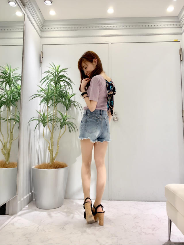 バックスカーフカットソー♡♡