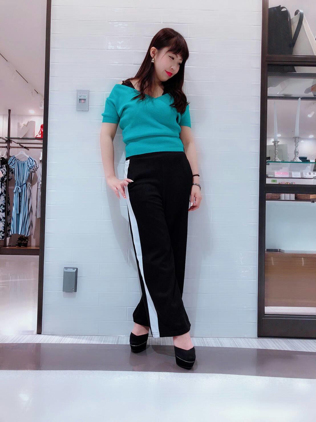 ラインワイドパンツ（＾ω＾）