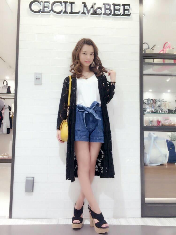 インナー付き総レースカーデ♡