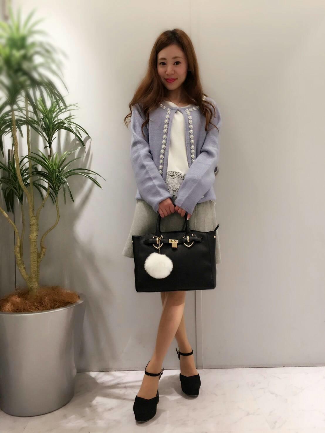 パール付きアンサンブル♡