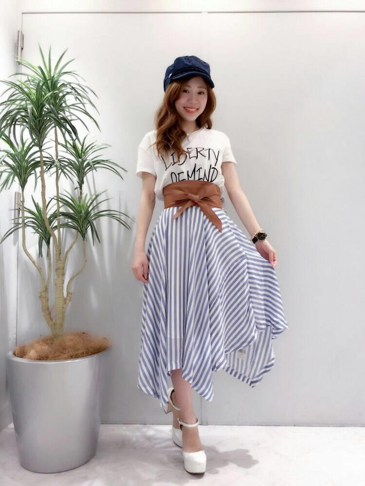 イレヘムスカートコーデ♡