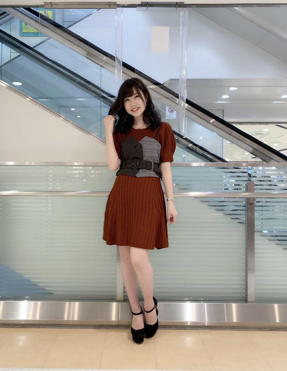 ビスチェ付ニットトップス（＾ω＾）