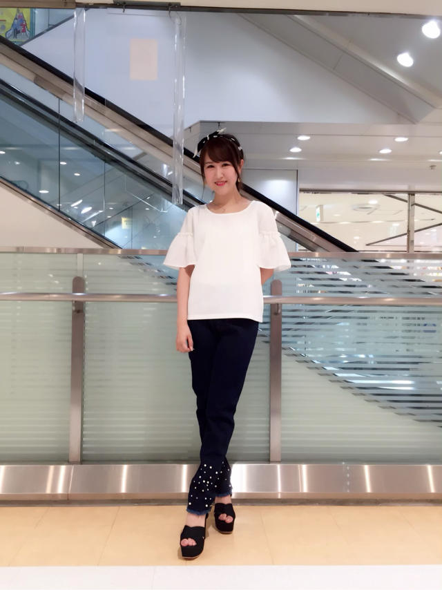 バックフリルトップス(*^◯^*)♡