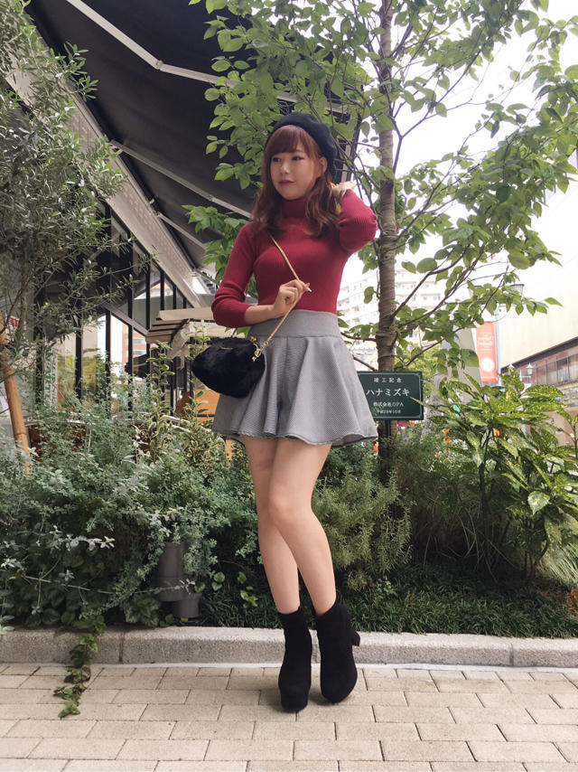 バックレースニット♡♡