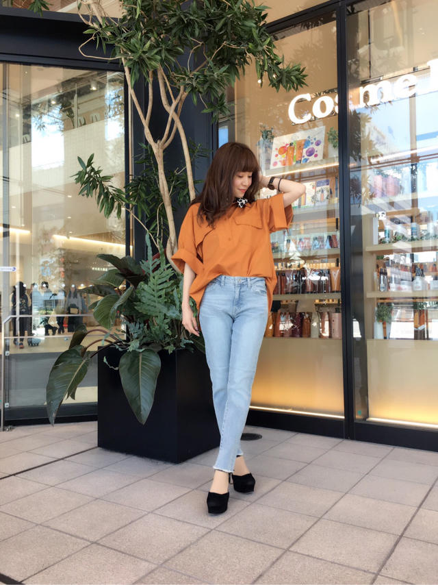 バックレーススキッパーシャツ(*^◯^*)♡