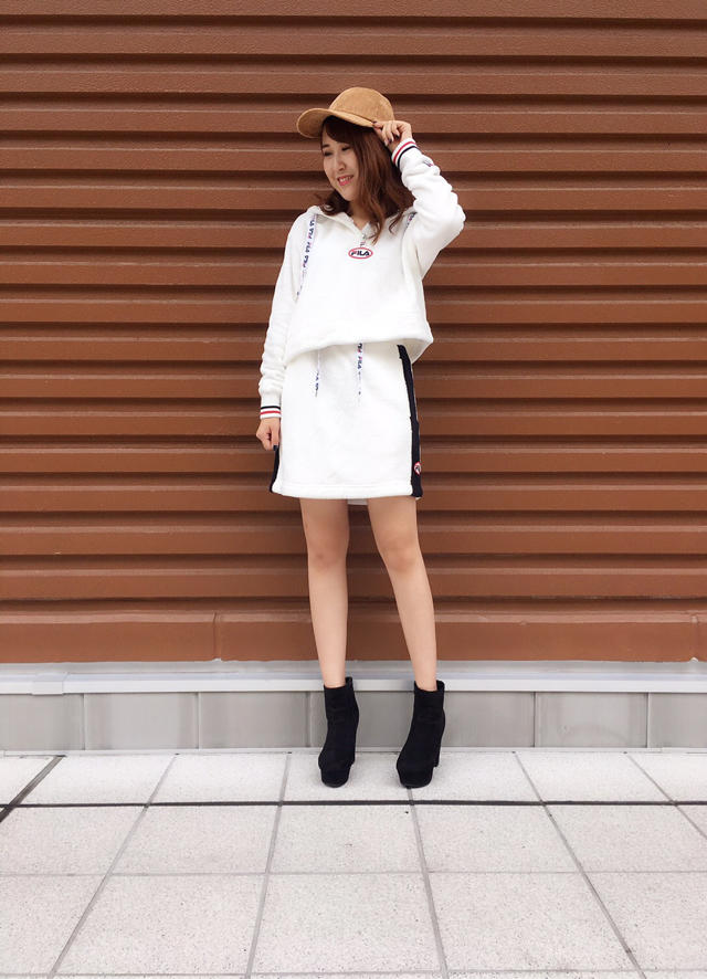 FILAボアセットアップ(*^◯^*)♡