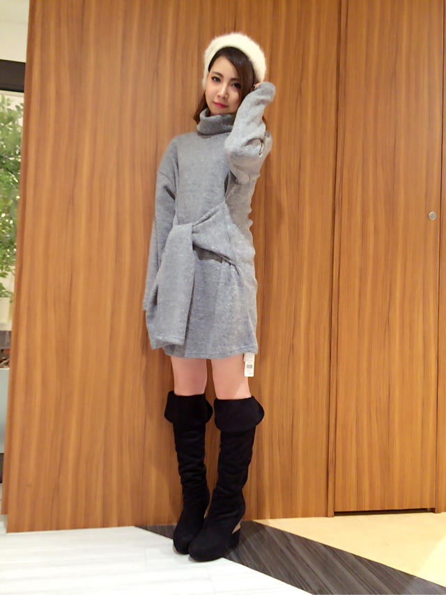 前縛りワンピース(•ө•)♡