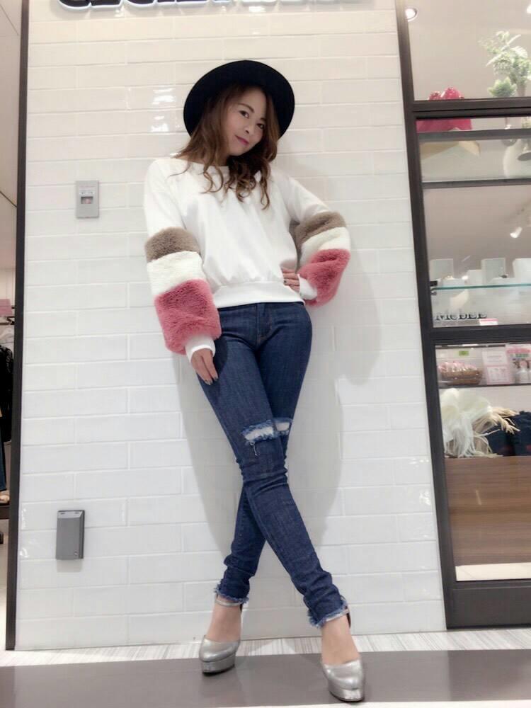 袖ボリュームファートップス♡