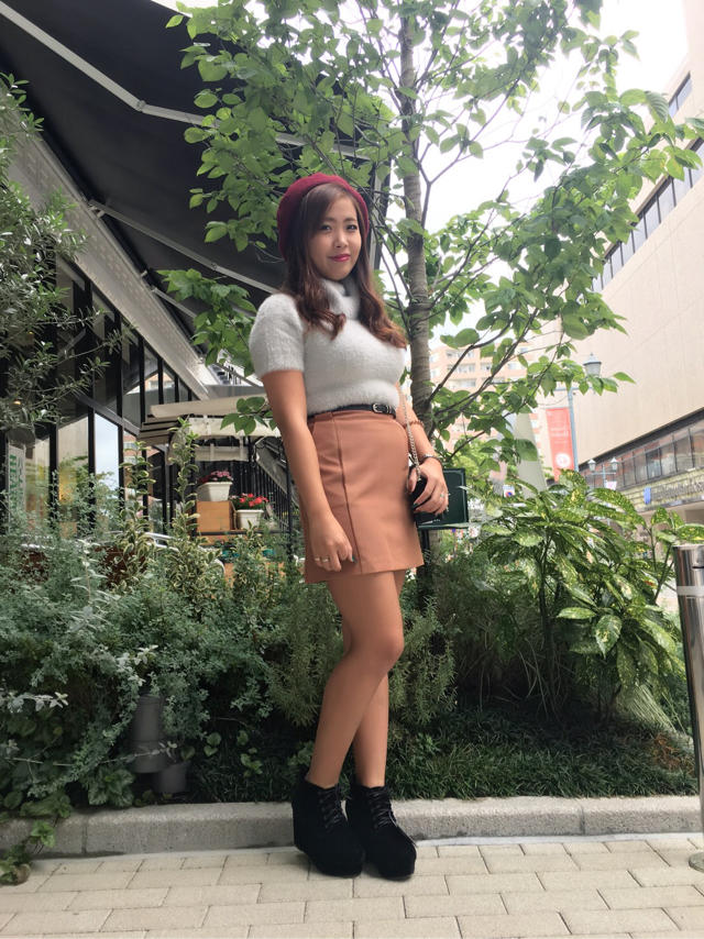 ベルト付ミニスカート♡