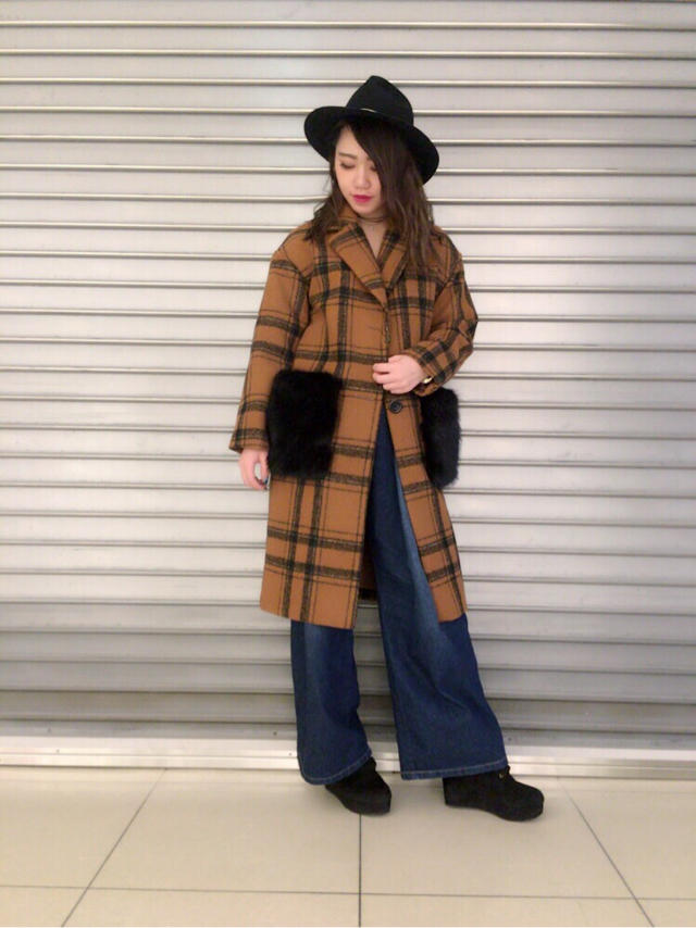 今が狙い目！ファー付きチェスター♡✏︎Hikari