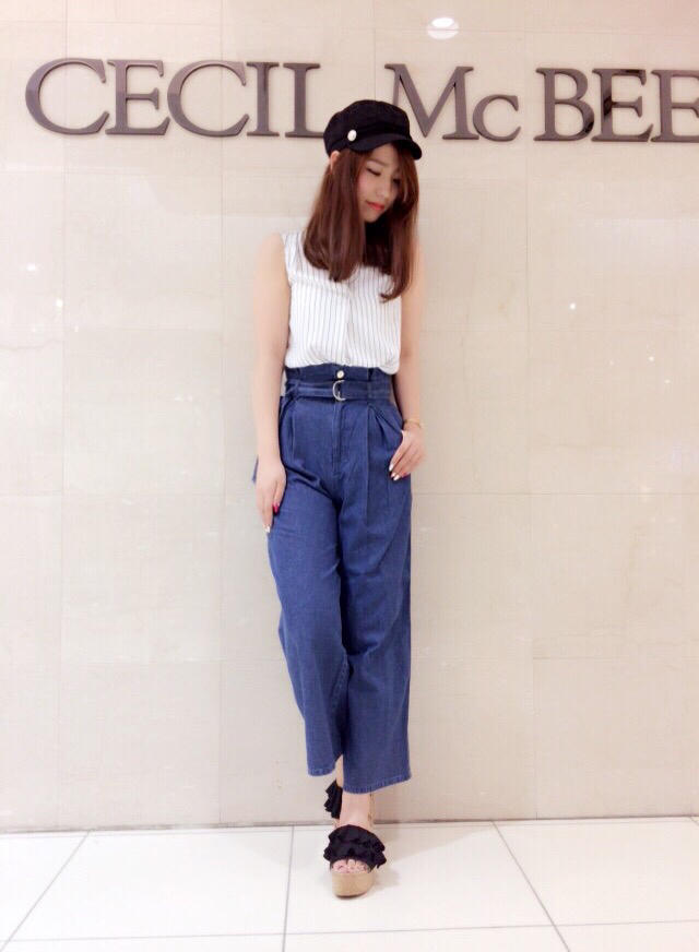 ストライプで涼しげ♡サマーコーデ✏︎Kana