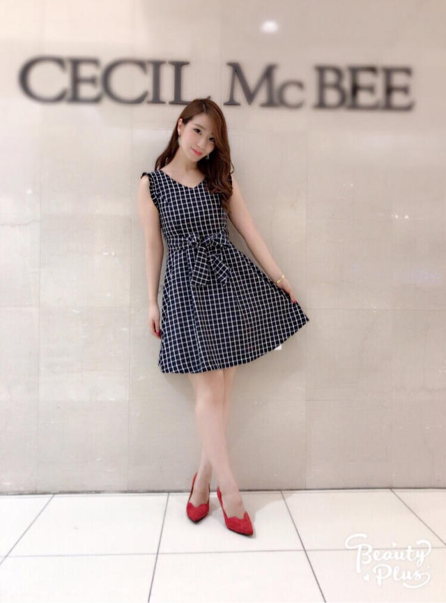 ちょっとしたお呼ばれにも…♡チェック柄ワンピ✏︎Kana
