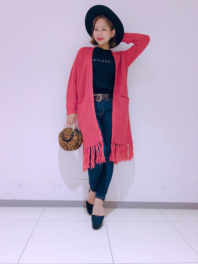 ざっくり編みでこなれ感UP！フリンジニットトッパー♡✏︎maiko