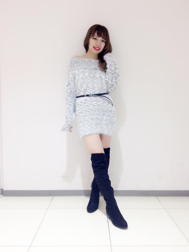 シャギーニット♡