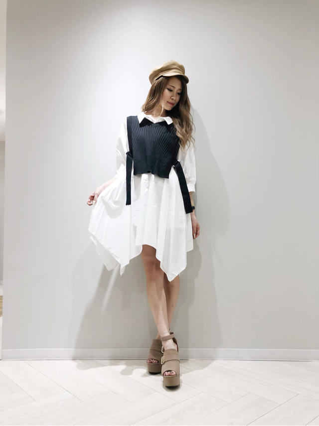 ❤️大人気＊イレヘムシャツワンピース❤️Junko