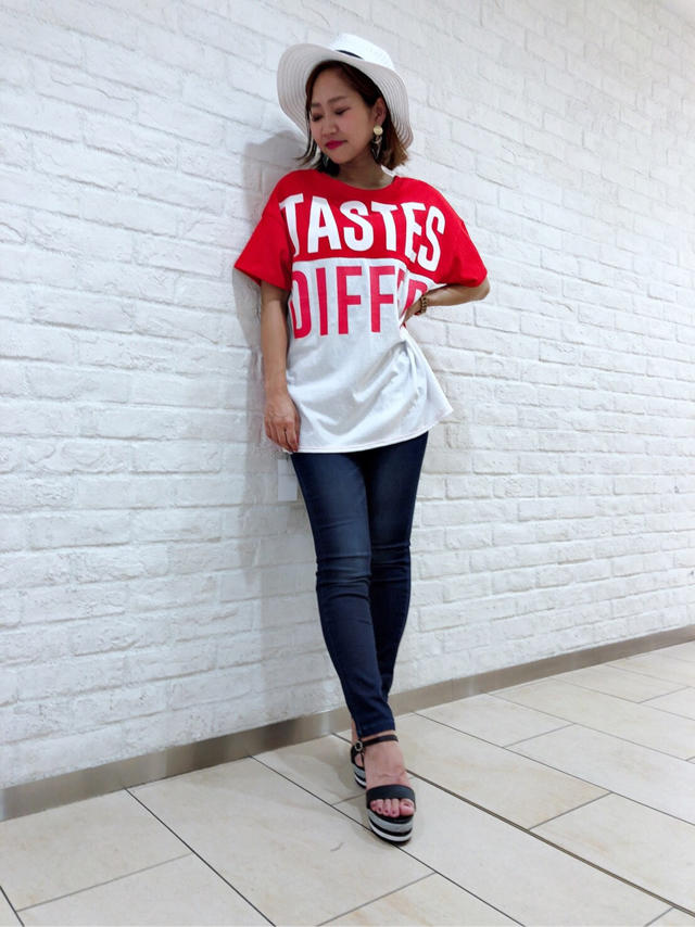 今年のTシャツは一味違う⁈?!BIGロゴTシャツ♡実は、、、✏︎haruna