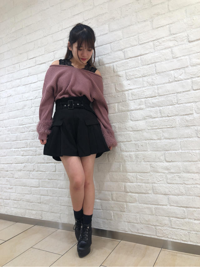 ❤️❤️女性に大人気！肩あきニットが登場！❤️❤️✏︎miyabi