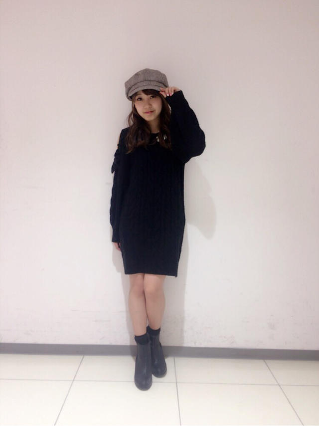 スタッフからも引き続き大人気の♡フリル肩あきチュニック♡
