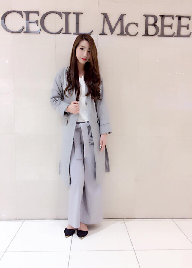 CECIL BOOK掲載♡前縛りウールパンツ♡