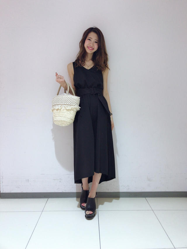 サッシュベルト付き♡ラフな着心地！カットワンピース✏︎maiko