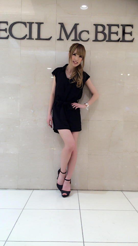 高田さんBlack コーデ♡
