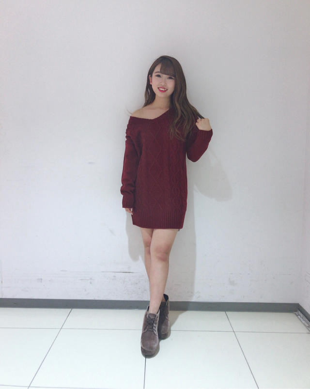 とっても着やすくて今年らしい☆背中バックルニットチュニック♡✏︎Kae