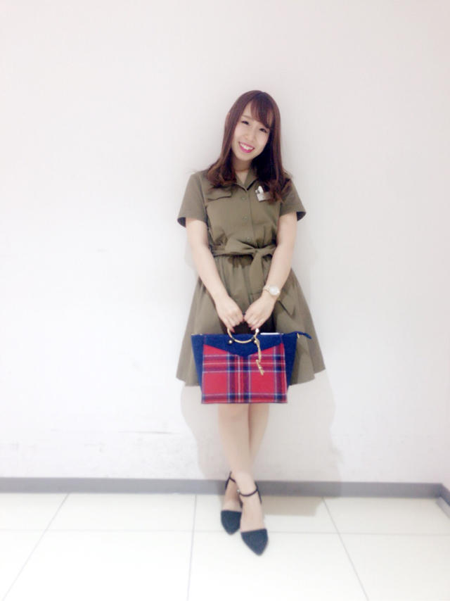 ワンポイントで♡♡♡可愛く使えるバッグ♡わたしの休日♡✏︎yuuka