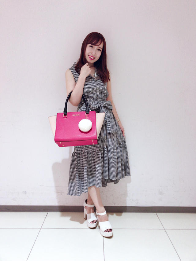 新作雑貨も続々入荷中♡配色ボストンBAG✏︎maiko