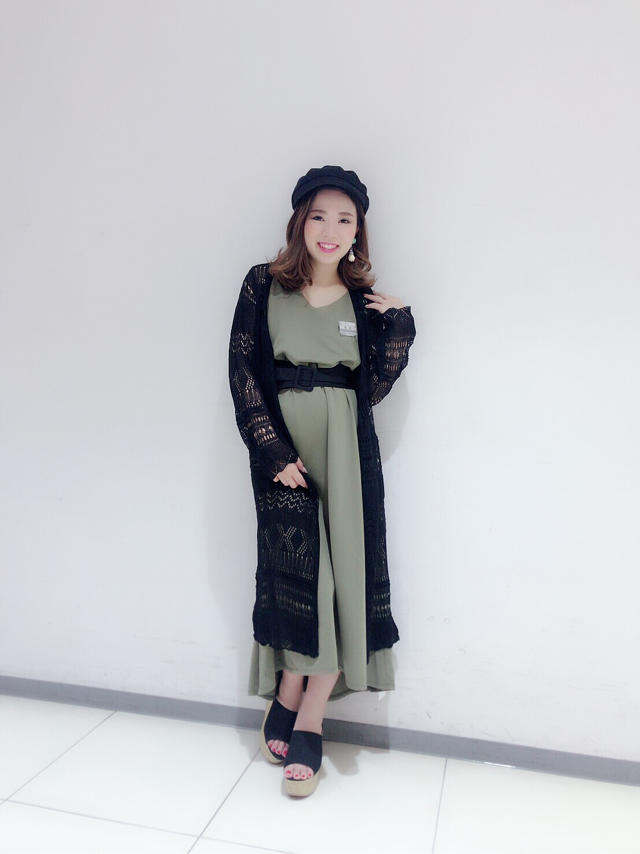 この季節大活躍間違いなし♡透かし編みロングカーデ✏︎maiko