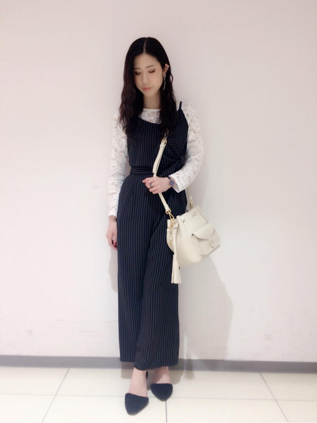 ♡立川新メンバー♡makoさん店頭コーデの大人気オールインワン♡✏︎yuuka