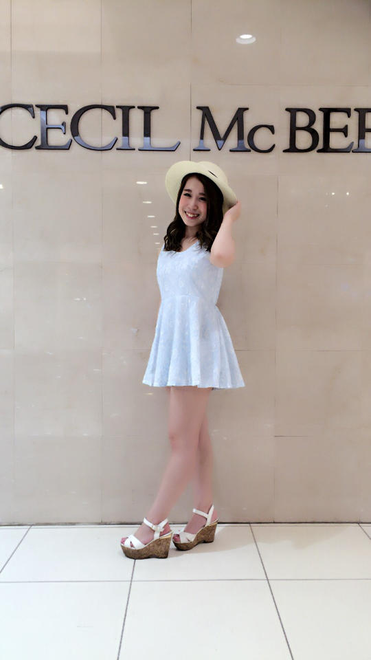 レース柄チュニック♡