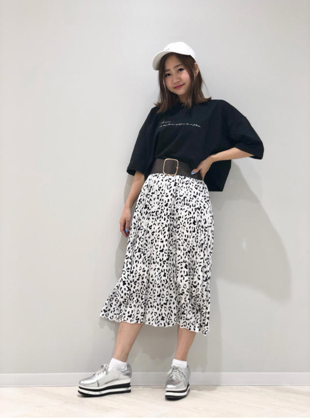 レオパードプリーツSK♡♡今年もあの場所へ✏︎Nanami