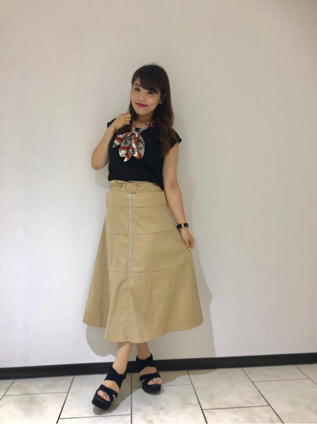 スカーフで自由にアレンジ！大人気トップスのご紹介♡✏︎yuuka