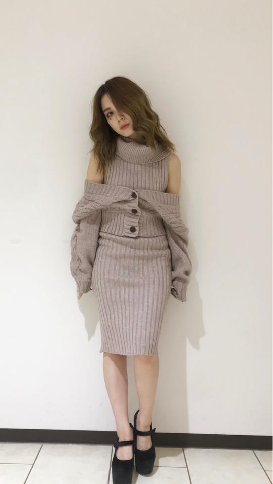大人sexy ニットワンピース　　　tomomi