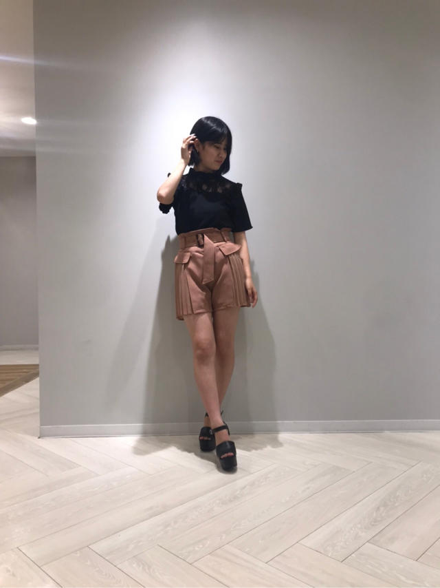 ❤️甘めボウタイ付きフリルトップス❤️✎Rin